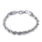 Twisted Rope Chain Bracelet ELSSIZ